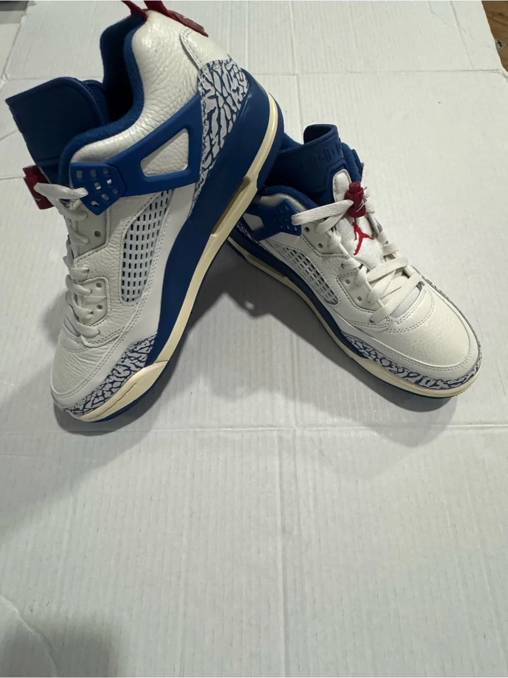 Jordan Spizike Low Sail Storm Blue Size:9  NWOT